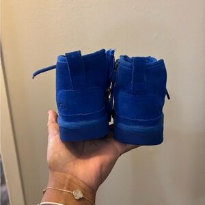 UGG Blue Boots Stylish and Comfortable